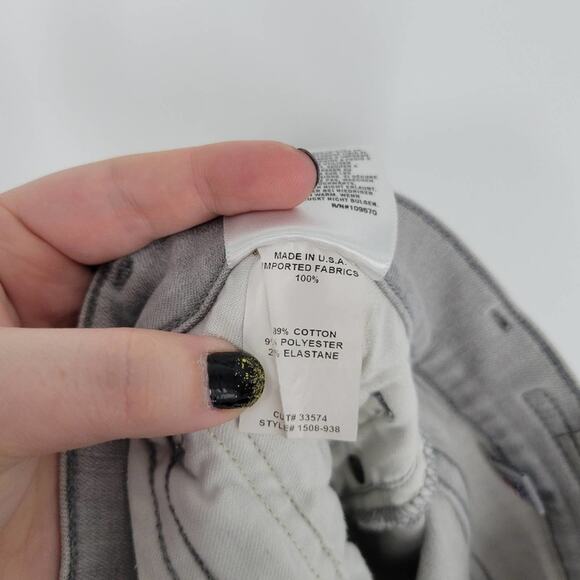 Citizens of Humanity Grey Wash Mid Rise Straight Jeans 29 - Picture 11 of 11